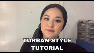 TUTORIAL TURBAN STYLES  Jourimanzky [upl. by Edobalo518]