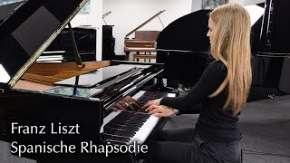 GrotrianSteinweg Grand Piano Model 160  Franz Liszt  Spanish Rhapsody [upl. by Kucik]