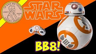 Star Wars ‑ Hero Droid BB‑8 ‑ Fully Interactive Droid Toy Review [upl. by Grubman399]