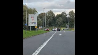 Swindon Mannington Roundabout Driving Lesson [upl. by Adnorat]