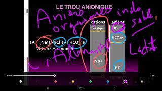 UE3 Biochimie Urinaireبالعربية  1 lEquilibre AcidoBasique Part 3 Trou Anionique  TA Urinaire [upl. by Philbin]