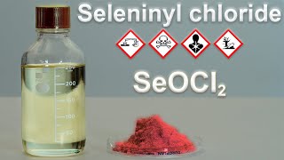 Seleninyl chloride Best solvent for selenium and other nonmetals [upl. by Ilil]