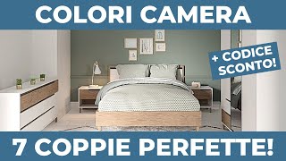 Colori per la CAMERA DA LETTO 7 abbinamenti perfetti [upl. by Anrapa305]