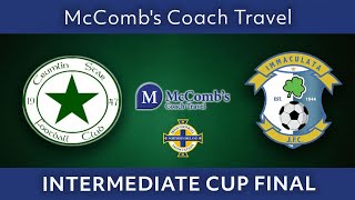 LIVE  Intermediate Cup final  Crumlin Star vs Immaculata FC [upl. by Acinok323]