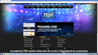 Como hacer una cuenta en piugame registrar usb Rank Mode etc Piu Prime [upl. by Colwin]