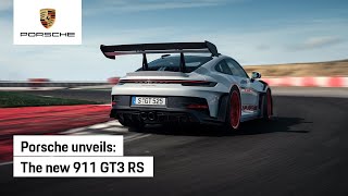 Livestream reveal Presenting the new Porsche 911 GT3 RS [upl. by Enileda]