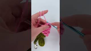 Easy Crochet Keychain 🔑 [upl. by Anawot]