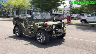 Sài Gòn Jeep  Sửa chữa đại tu xe Jeep M151A2 [upl. by Nuri120]