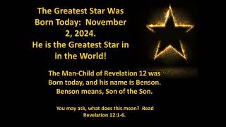 Greatest Star Born in the world [upl. by Nelloc]