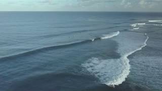 Hanalei Bay Surf Drone  Hawaii [upl. by Attenaj]