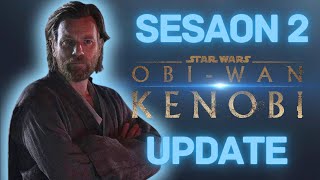 Ewan McGregor Gives Update On Obi Wan Kenobi Season 2 [upl. by Hairu]