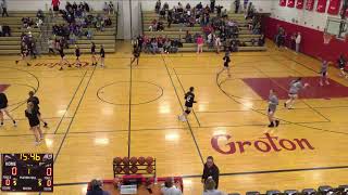 Groton High School vs Dryden High School Womens JV Basketball [upl. by Krein]