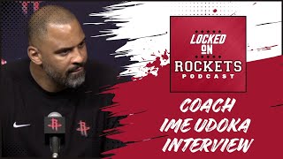 Ime Udoka  Postgame Houston Rockets Vs New York Knicks  20242025 NBA Season [upl. by Aivul472]