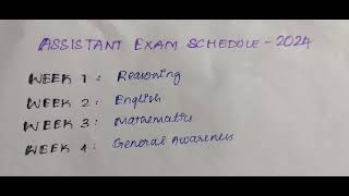 PONDICHERRY ASSISTANT EXAM 2024 PREPARATION SCHEDULE AND STRATEGY [upl. by Euh]