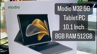 Modio M32 5G Android Tablet PC 101 Inch 8GB RAM 512GB UNBOXING VIDEO [upl. by Enyawal]