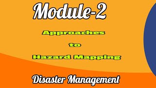 Approaches to hazard mapping [upl. by Griz908]