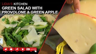 Green Salad with Provolone Cheese and Green Apple [upl. by Cassidy956]