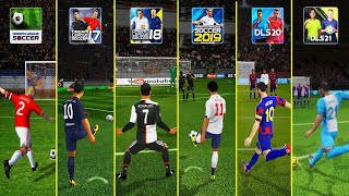 DLS Classic to DLS 21  Realistic Free kick and Penalty  Dream League Soccer Evolution [upl. by Sorcha547]