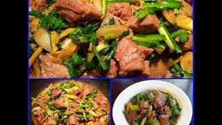 Beef and Chives Stir Fry [upl. by Mecke]