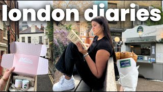 🇬🇧 UNE JOURNEE À HAMPSTEAD unboxing milia matcha self care  london diaries  daily vlog [upl. by Mchenry799]