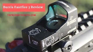 Burris Fastfire 3 Review top red dot sights topreddotsightscom [upl. by Nikola532]