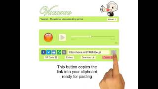 Using Vocaroo to easily make audio recordings [upl. by Adyam]