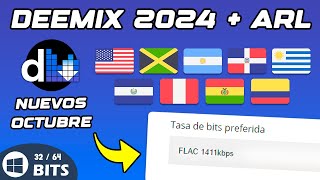 DEEMIX 2024  ARL  Nuevos ARL OCTUBRE 2024 Actualizados [upl. by Jordan]