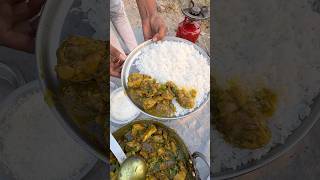 Truck Driver साहब 15Kg चिकेन बना कर खा रहे हैं streetfood biharimutton truckdriver indianfood [upl. by Eneli]