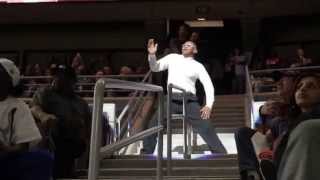 The Dancing Usher at the Pistons vs Heat [upl. by Naot]