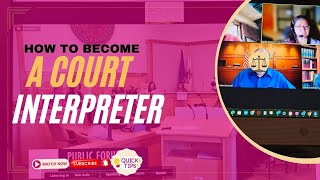 How To Become a Legal Interpreter  Court Interpreting Tips  Faviola Valencia [upl. by Grearson]