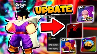 TUDO SOBRE A NOVA ATUALIZAÇÃO do ANIME REBORN update [upl. by Eicirtap]