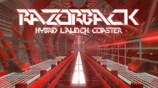 RCT3  Razorback Hybrid Launch Coaster [upl. by Leunamesoj]