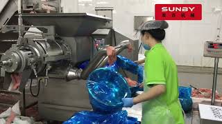 Sunby machiney deboning machine manufacture [upl. by Anwat14]