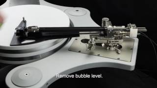 Klaudio Tangential Tonearm Installation [upl. by Obara]