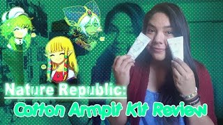 Nature Republic Armpit Kit in Cotton Set Review [upl. by Rozalin]