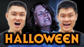 HALLOWEEN 1978  FIRST TIME WATCHING  MOVIE REACTION  SUBTITLES [upl. by Llenart573]