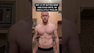 DAY 33 OF EATING BEEF AND EGGS UNTIL IM 10 BODYFAT carnivore carnivorelifestyle [upl. by Vada166]