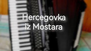 Hercegovka iz Mostara  Harmonika [upl. by Berty]