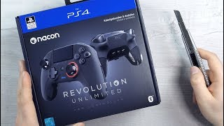 Trash or Premium Unboxing the NACON Revolution Unlimited Pro PS4 Controller [upl. by Ahcrop]