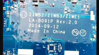 LAB091P REV 20 Bios LENOVO B508080LT Laptop [upl. by Archibaldo]