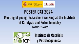 Poster Cat 2024 Meeting of young researchers in Catalysis [upl. by Atterol658]