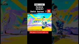 Free fire play store mein kab aaya tha shorts youtubeshorts viralshorts gaming [upl. by Aitnic]