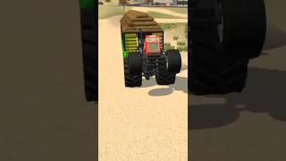 Swaraj 855 Big trolley full load short viral trending [upl. by Conlan]