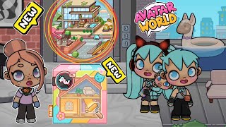 REMODELANDO MI CASA CON NUEVA ACTUALIZACION  REGALO GRATIS CODIGO CREADOR  UNIKORY AVATAR WORLD 🥰 [upl. by Geraldine]