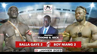 Direct  Balla Gaye 2 vs Boy Niang 2 à larène nationale [upl. by Aynnek]