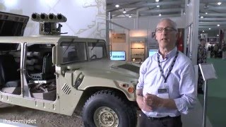 SOFEX 2016 JADARA Equipment amp Defence Nashshab RPG32 QUAD2 vehicle mounted system [upl. by Gylys]