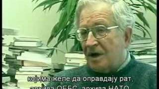 Noam Chomsky About Serbia Kosovo Yugoslavia and NATO War 1 [upl. by Agemo]