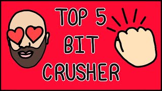 Top 5 Bitcrusher Plugins  Authentic SP 1200 12 bit sound 👾🥊 [upl. by Ahcilef]