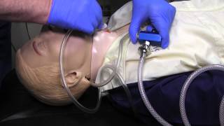 Needle Cricothyrotomy Skill Practice NRP [upl. by Dyl330]