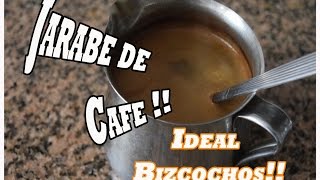 Jarabe de Cafe para Tiramisu  Coffee Syrup for TiramisuLa Cocina Libre Cap10 [upl. by Ecaroh100]